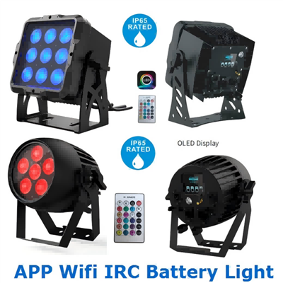 Bezdrátové vodotěsné bateriové světlo s funkcí ovládání APP pro optimalizaci ...